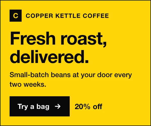 Copper Kettle Coffee · 300×250